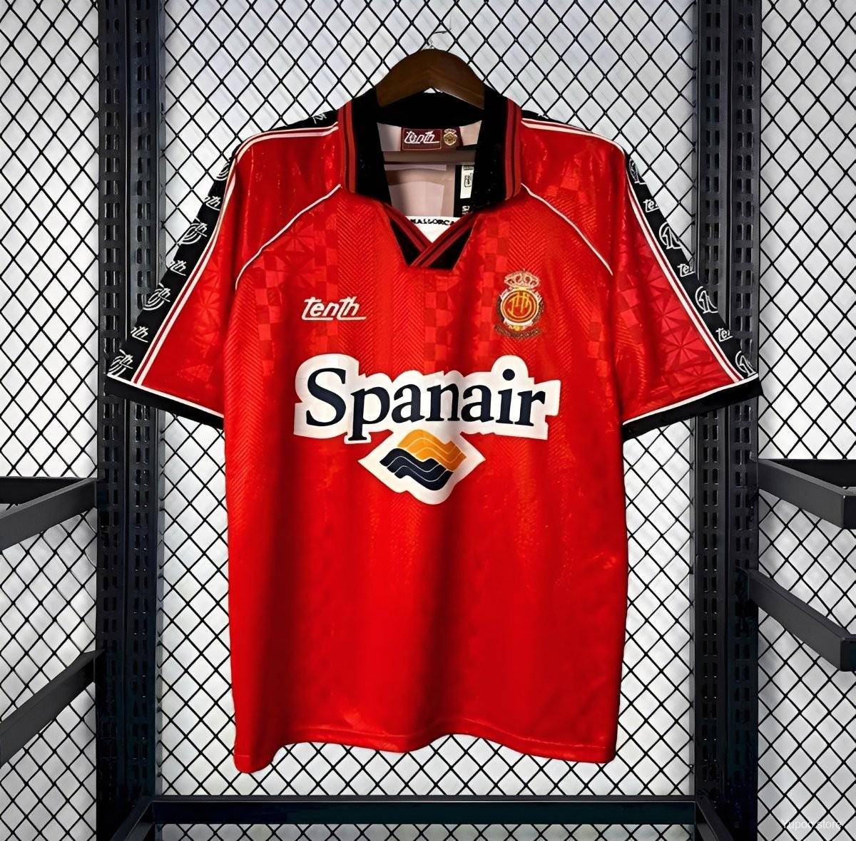 Camiseta de fútbol Mallorca 1996/97 LOCAL MANGA CORTA VERSION FAN